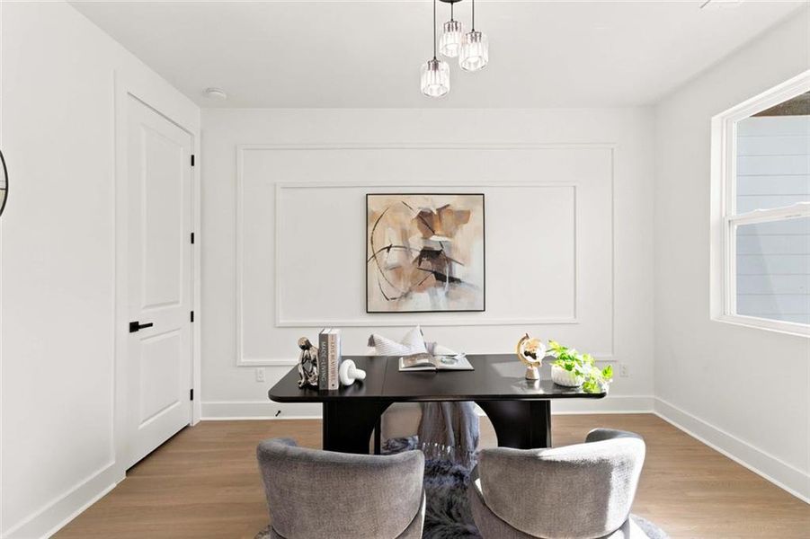 Furnished interior view inside a new home in , Griffin (Image 6).