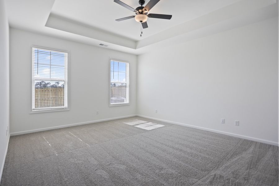Spacious, unfurnished interior of a new home in Providence Station at Trolley Run, Aiken (Image 32). Spacious, unfurnished interior of a new home in Providence Station at Trolley Run, Aiken (Image 32).