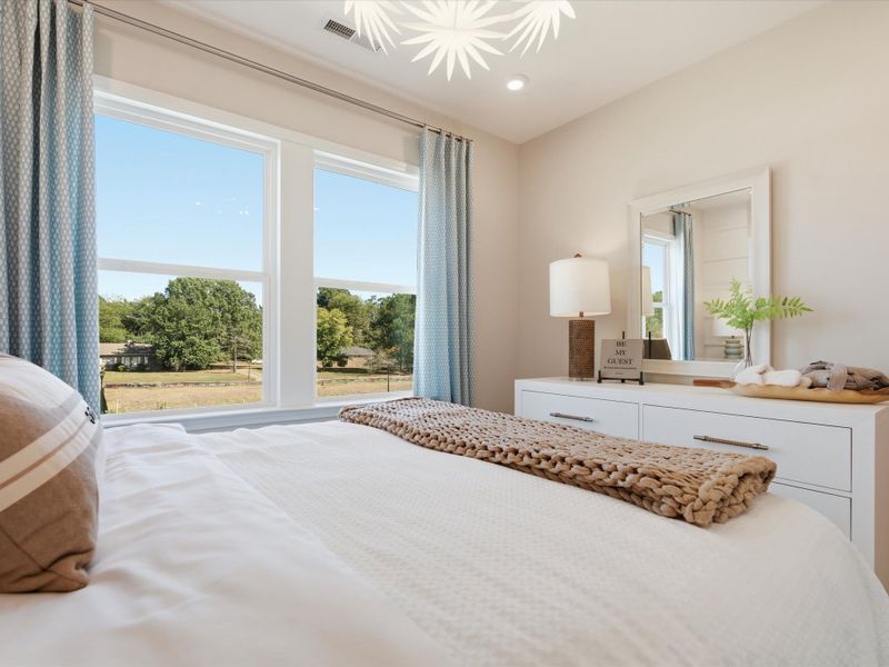 Representative furnished interior of a home built from the Paloma by Tri Pointe Homes in Bellflower, Charlotte (Image 44).