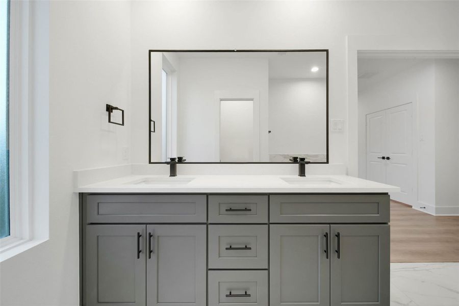 Furnished interior view inside a new home in , Houston (Image 13).