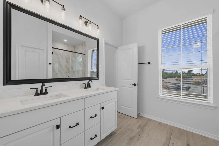 Furnished interior view inside a new home in Woodforest, Montgomery (Image 5).