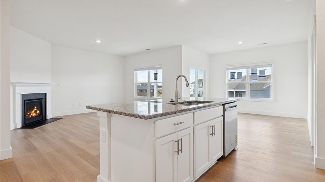 Furnished interior view inside a new home in Millstone Village, Morristown (Image 6).