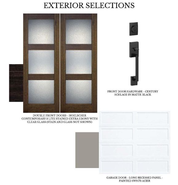 Sample of building materials used in homes in , Houston (Image 12).