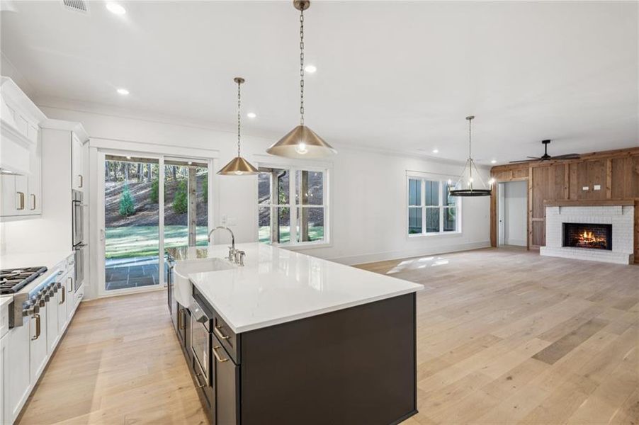 Furnished interior view inside a new home in , Cumming (Image 7).