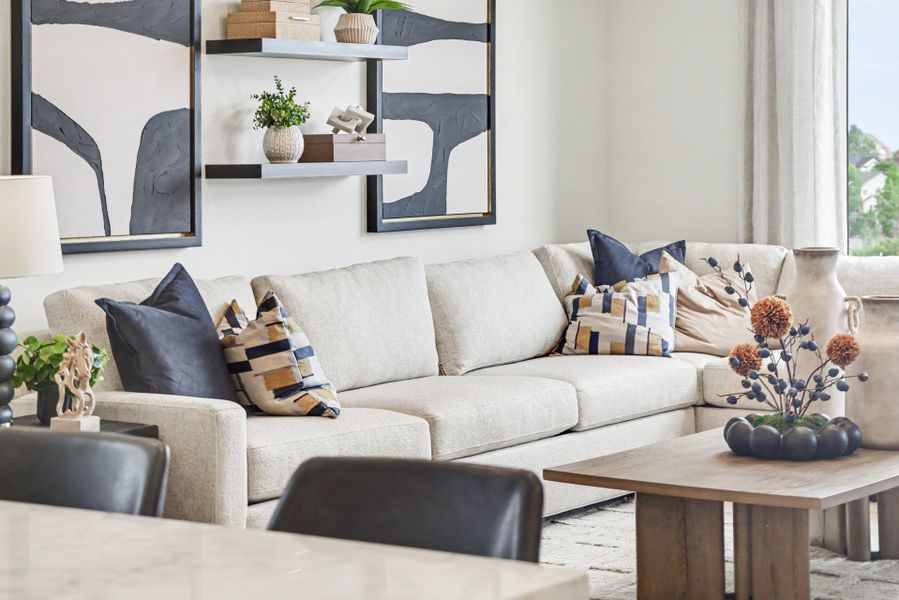 Representative furnished interior of a home built from the Glen Eyrie by Scott Felder Homes in Jackson Creek, Monument (Image 48). Representative furnished interior of a home built from the Glen Eyrie by Scott Felder Homes in Jackson Creek, Monument (Image 48).