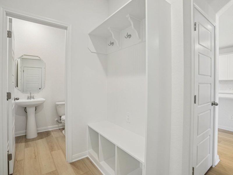 Furnished interior view inside a new home in Legendary Trails - Premier Series, Cibolo (Image 8).