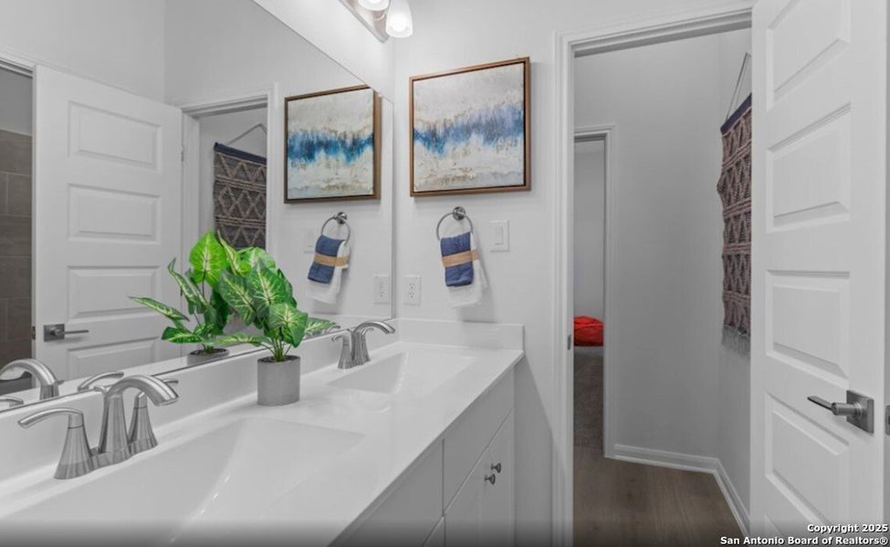 Furnished interior view inside a new home in Morgan Meadows, San Antonio (Image 10). Furnished interior view inside a new home in Morgan Meadows, San Antonio (Image 10).