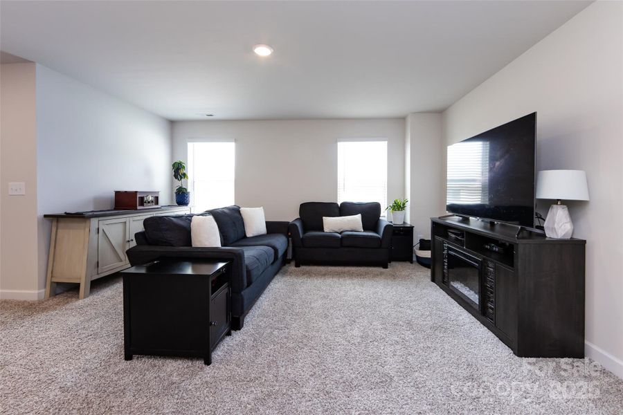 Furnished interior view inside a new home in Simpson Farms, Monroe (Image 38).