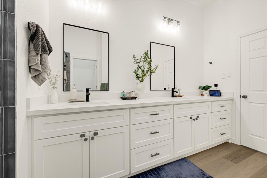 Furnished interior view inside a new home in , Conroe (Image 13).