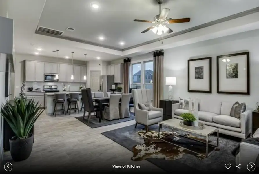 Interior photos- Photo of Pulte model home with same floor plan, not of actual home listed.