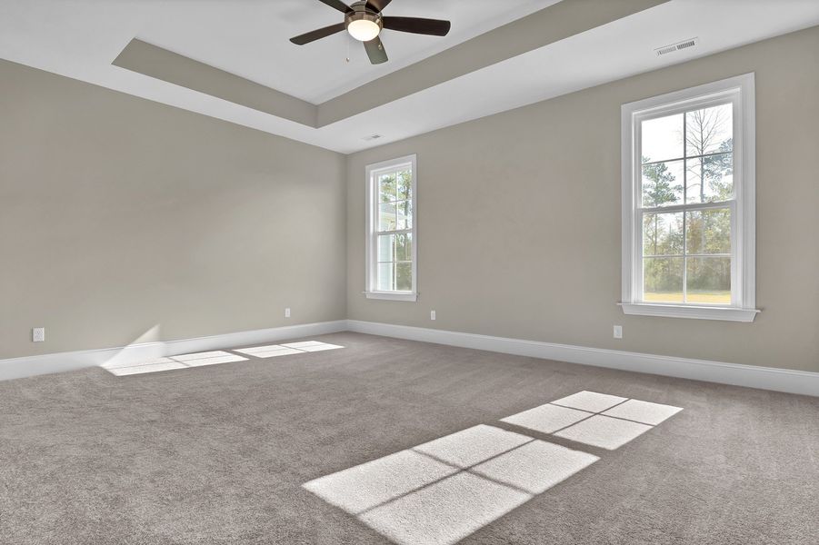 Spacious, unfurnished interior of a new home in Grand Park, Leland (Image 26).