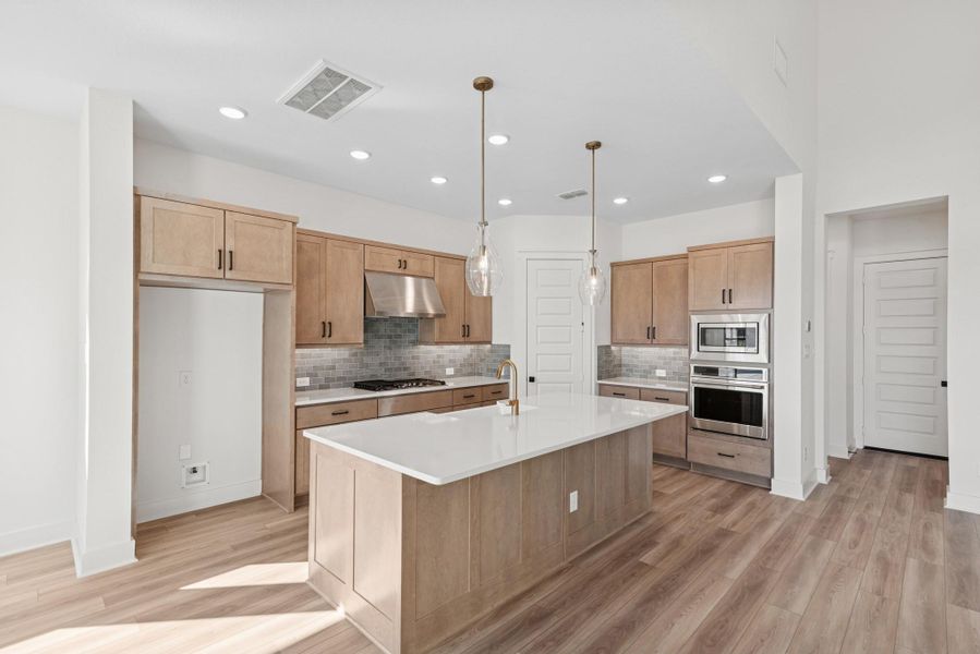 Furnished interior view inside a new home in ARTAVIA 50' Homesites, Conroe (Image 10).