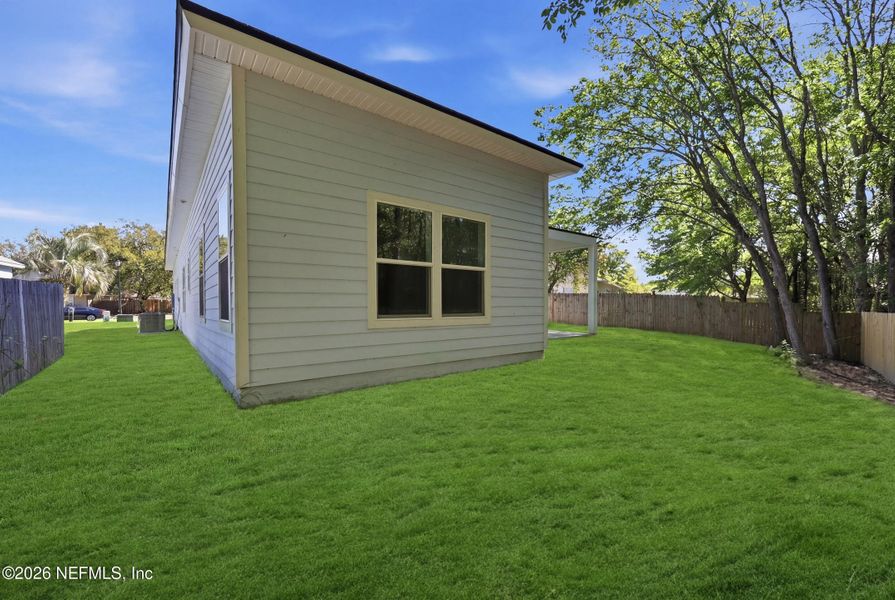 Exterior details and patio area of a home in , Middleburg (Image 25). Exterior details and patio area of a home in , Middleburg (Image 25).