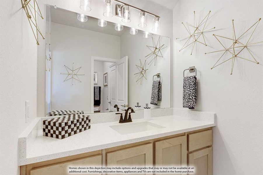 Furnished interior view inside a new home in Sutton Fields, Celina (Image 7).