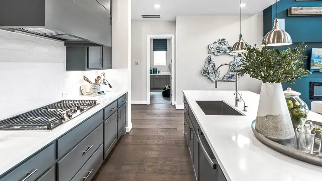 Furnished interior view inside a new home in Avalon at Cypress, Cypress (Image 18).