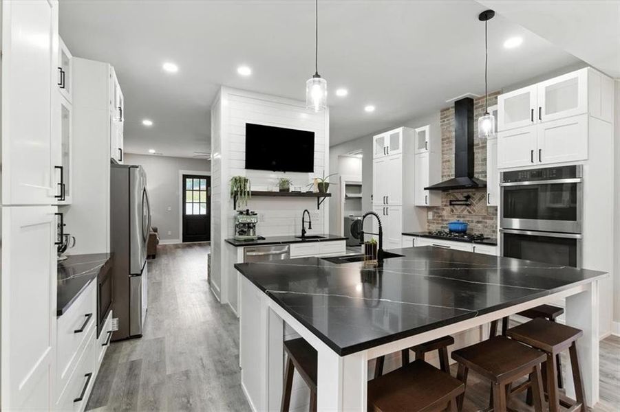 Furnished interior view inside a new home in , Adairsville (Image 32).