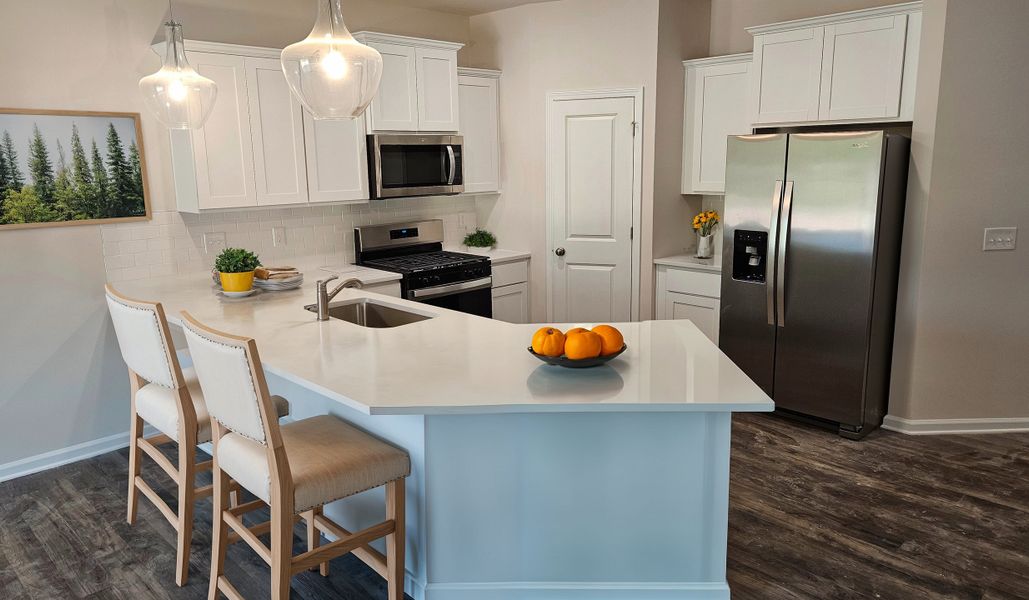 Representative furnished interior of a home built from the Lawson Plan by Veranda Homes in The Abbey at Trolley Run Station, Aiken (Image 5). Representative furnished interior of a home built from the Lawson Plan by Veranda Homes in The Abbey at Trolley Run Station, Aiken (Image 5).