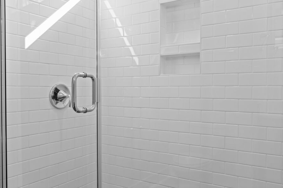 Close-up of interior finishes inside a home in Allen Park, Raleigh (Image 13).