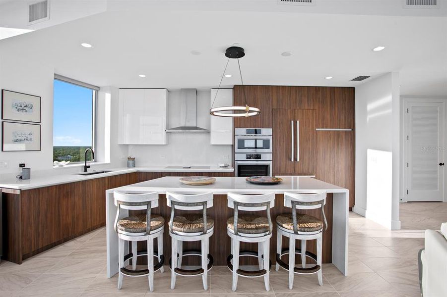 Furnished interior view inside a new home in , St. Petersburg (Image 7).
