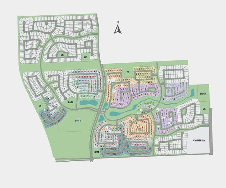 Avalon at Cypress Site Map