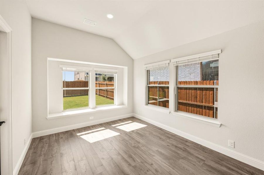 Spacious, unfurnished interior of a new home in Hulen Trails Classic 50, Fort Worth (Image 19). Spacious, unfurnished interior of a new home in Hulen Trails Classic 50, Fort Worth (Image 19).