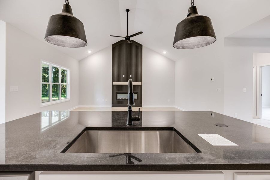 Furnished interior view inside a new home in LOVVORN ESTATES, Carrollton (Image 10).