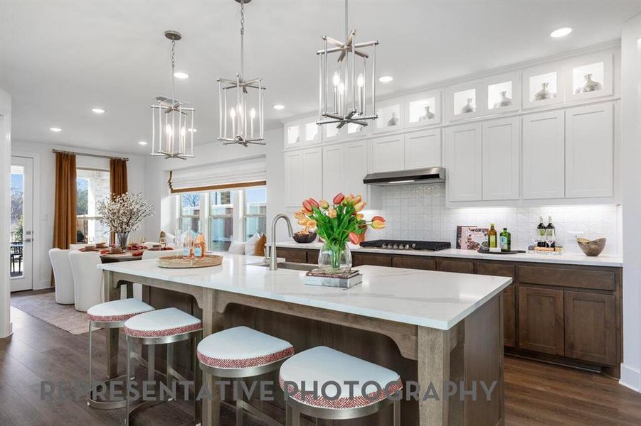 Furnished interior view inside a new home in Aster Park, McKinney (Image 5).