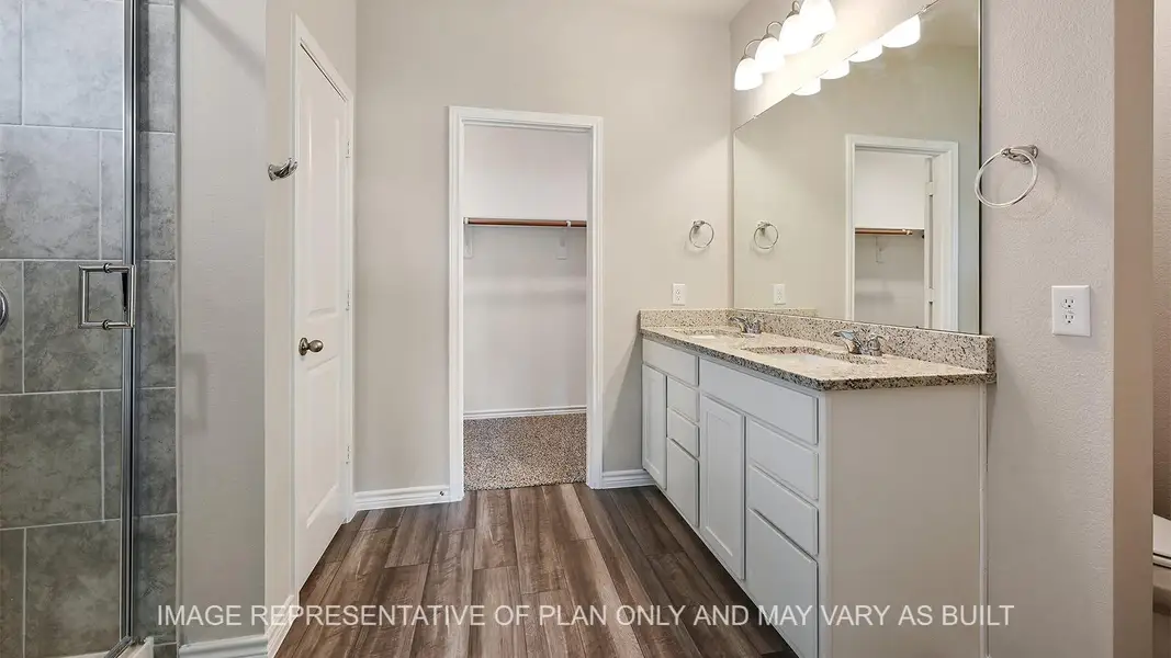 Furnished interior view inside a new home in Southern Pointe, College Station (Image 6). Furnished interior view inside a new home in Southern Pointe, College Station (Image 6).