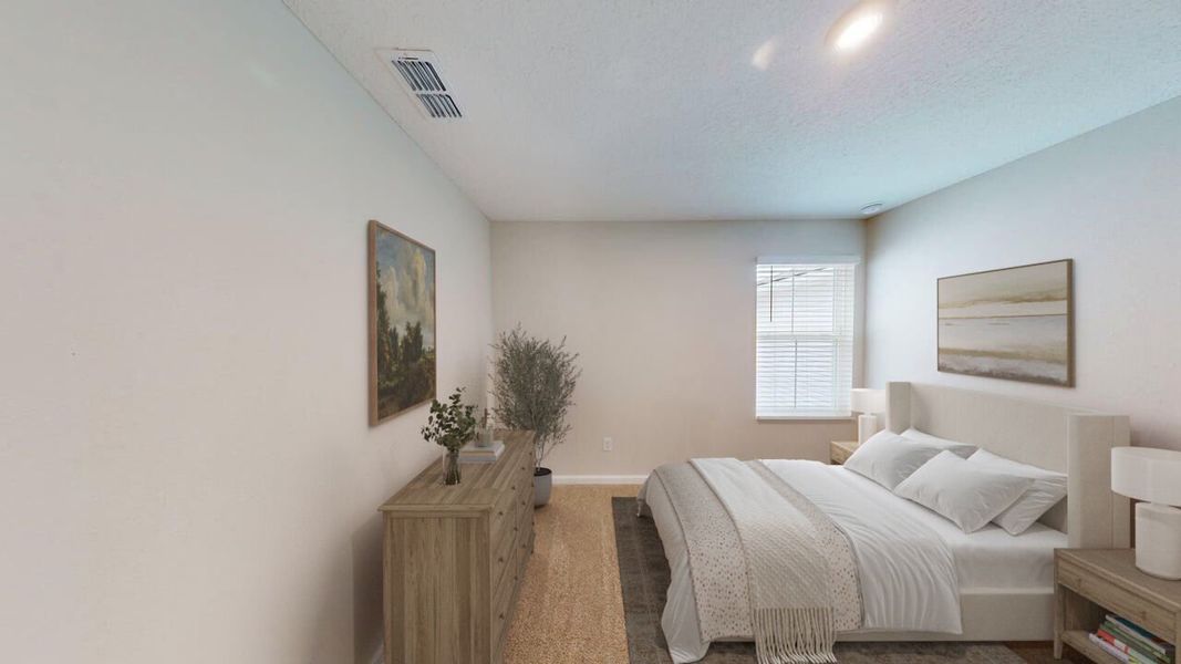 Furnished interior view inside a new home in Egret Creek, Jacksonville (Image 8).