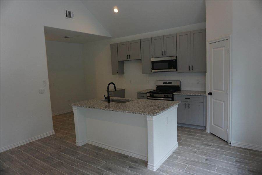 Furnished interior view inside a new home in , Willis (Image 3).