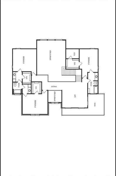 2D floor plan layout of this home in , Houston, TX (Image 3).