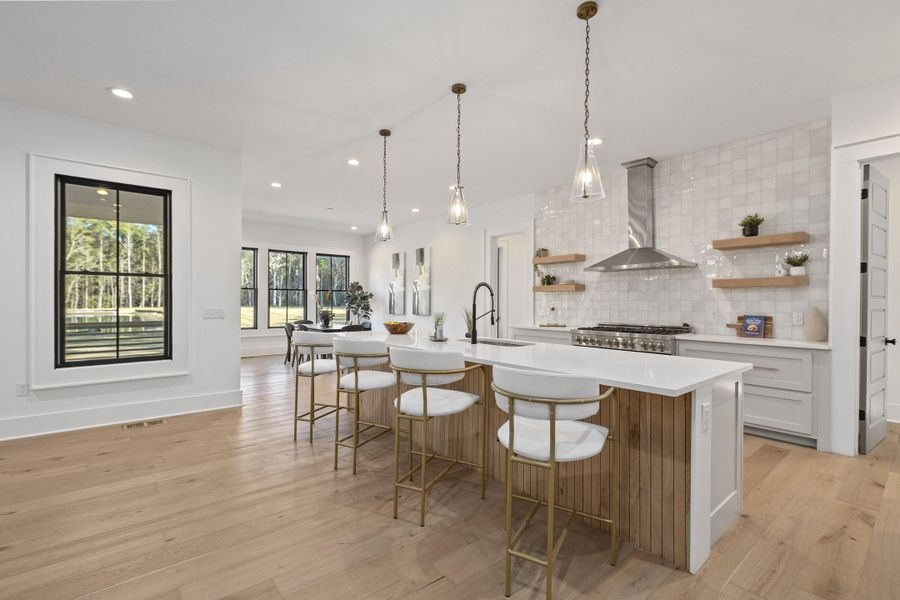 Furnished interior view inside a new home in , Johns Island (Image 18).