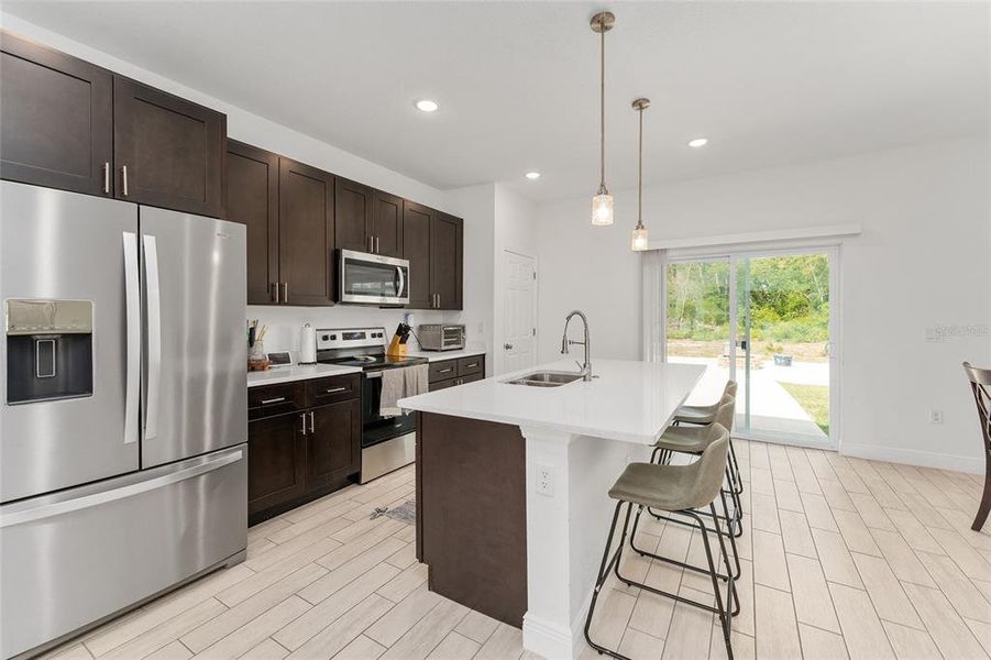 Furnished interior view inside a new home in , Ocala (Image 36).