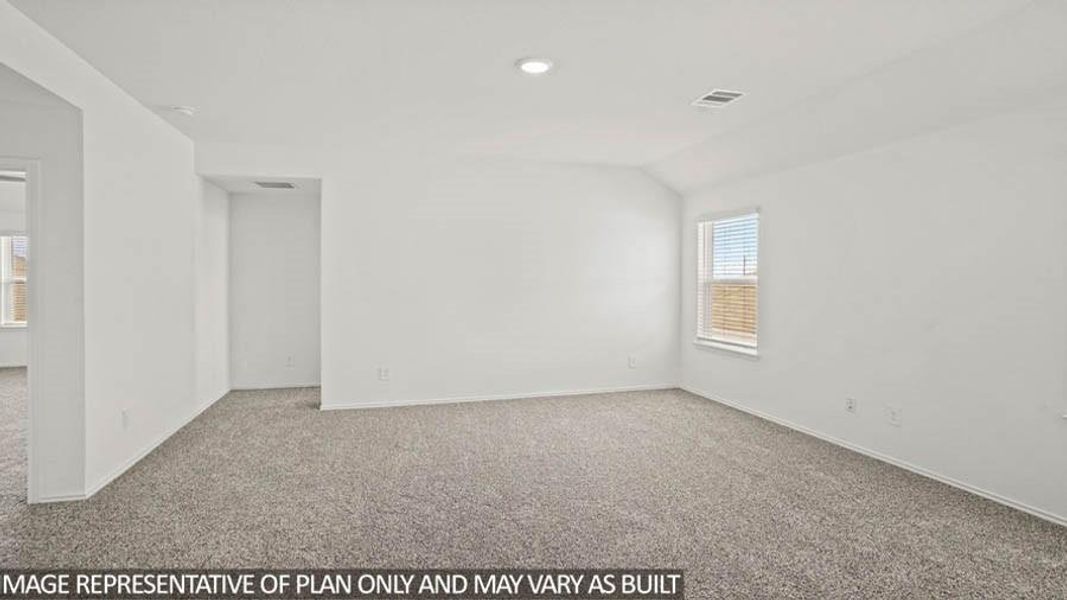 Spacious, unfurnished interior of a new home in Cypress Green, Tomball (Image 12).