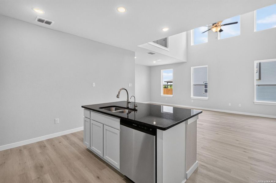 Furnished interior view inside a new home in Hickory Ridge, Elmendorf (Image 6).
