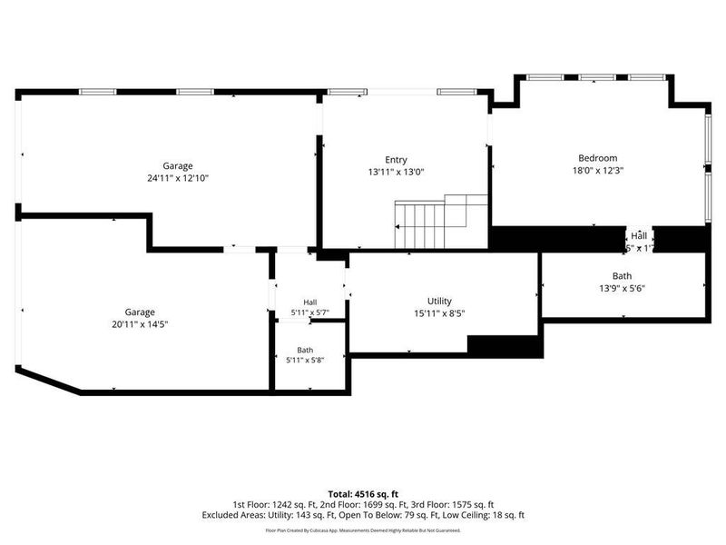 2D floor plan layout of this home in , Atlanta, GA (Image 5).