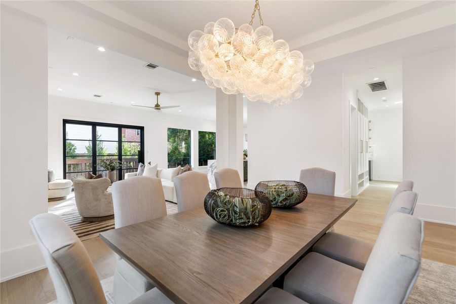 Furnished interior view inside a new home in , Houston (Image 11). Furnished interior view inside a new home in , Houston (Image 11).