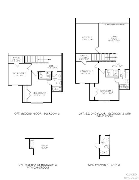 2D floor plan layout of this home in The Courtyards at Oak Grove, Durham, NC (Image 5).