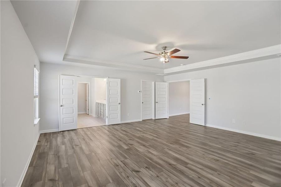 Spacious, unfurnished interior of a new home in Grandview at Millers Mill, Stockbridge (Image 26). Spacious, unfurnished interior of a new home in Grandview at Millers Mill, Stockbridge (Image 26).