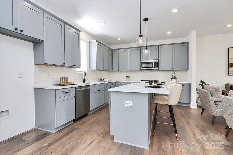 Furnished interior view inside a new home in , Charlotte (Image 22). Furnished interior view inside a new home in , Charlotte (Image 22).