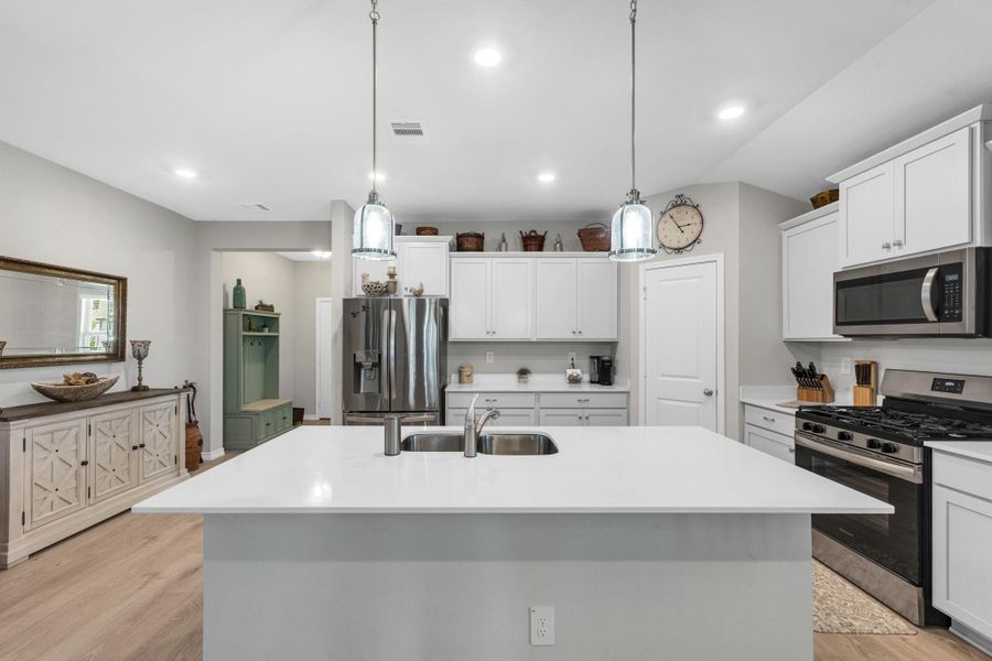 Furnished interior view inside a new home in Liberty Village, Brenham (Image 12).