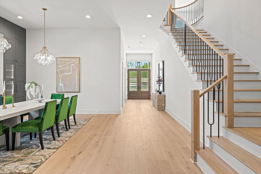 Furnished interior view inside a new home in , Houston (Image 29). Furnished interior view inside a new home in , Houston (Image 29).