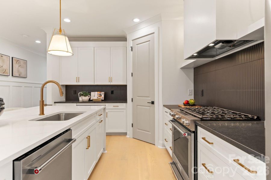 Furnished interior view inside a new home in , Charlotte (Image 7).