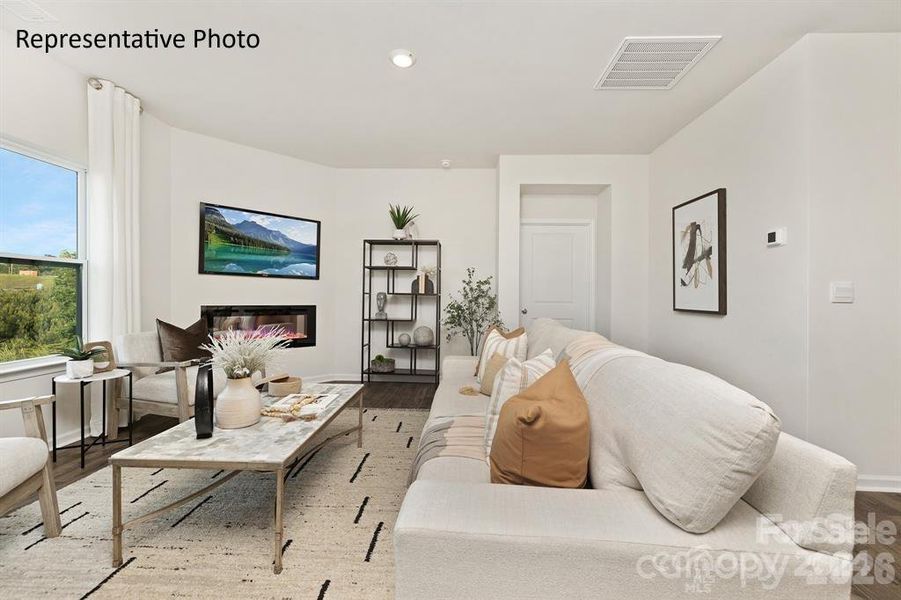 Furnished interior view inside a new home in Laurelbrook, Sherrills Ford (Image 5).