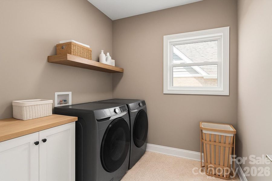 Laundry-Virtually Staged