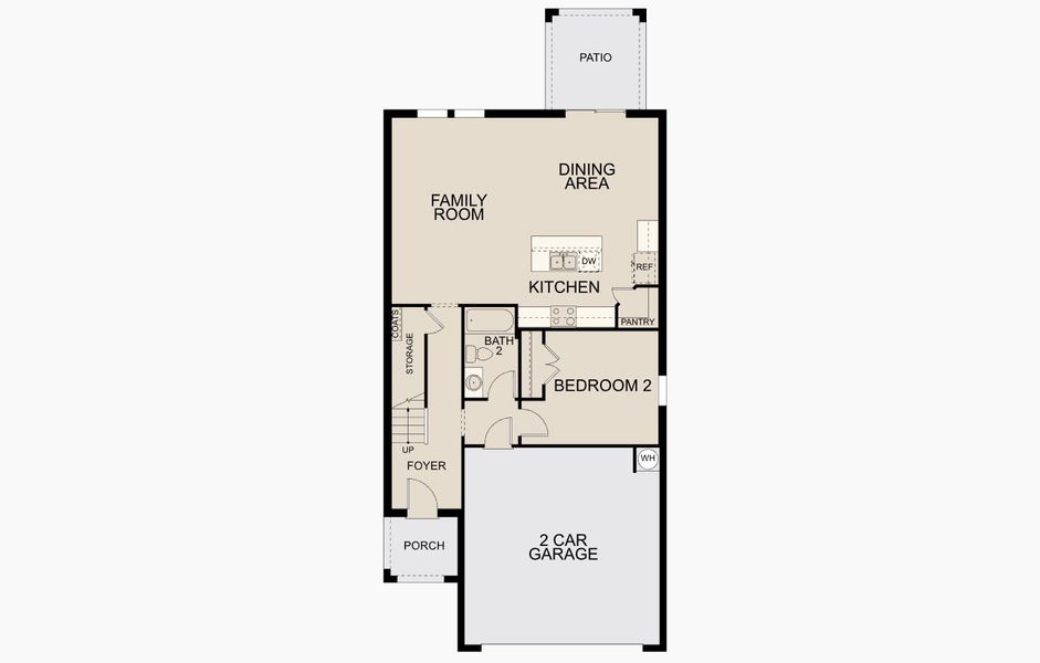 2D floor plan layout for the Magellan by Starlight Homes in Avalon Ridge, Cut and Shoot, TX (Image 2). 2D floor plan layout for the Magellan by Starlight Homes in Avalon Ridge, Cut and Shoot, TX (Image 2).