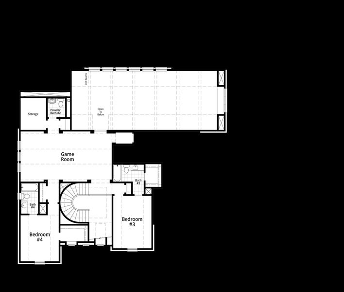 Upstairs Floor Plan