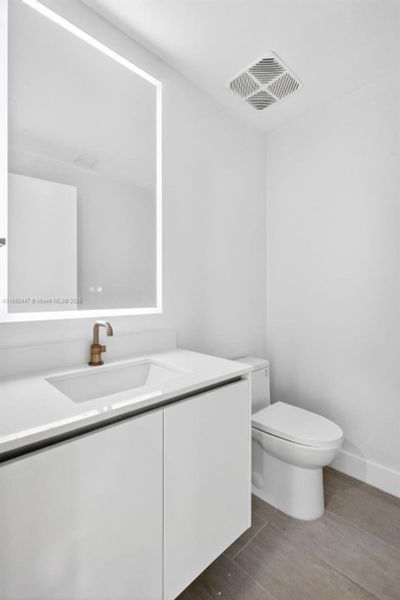 Furnished interior view inside a new home in , Miami (Image 7).