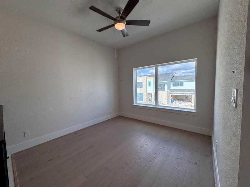 Spacious, unfurnished interior of a new home in Easthaven at Bridgeland Central - Vision Collection, Cypress (Image 19). Spacious, unfurnished interior of a new home in Easthaven at Bridgeland Central - Vision Collection, Cypress (Image 19).