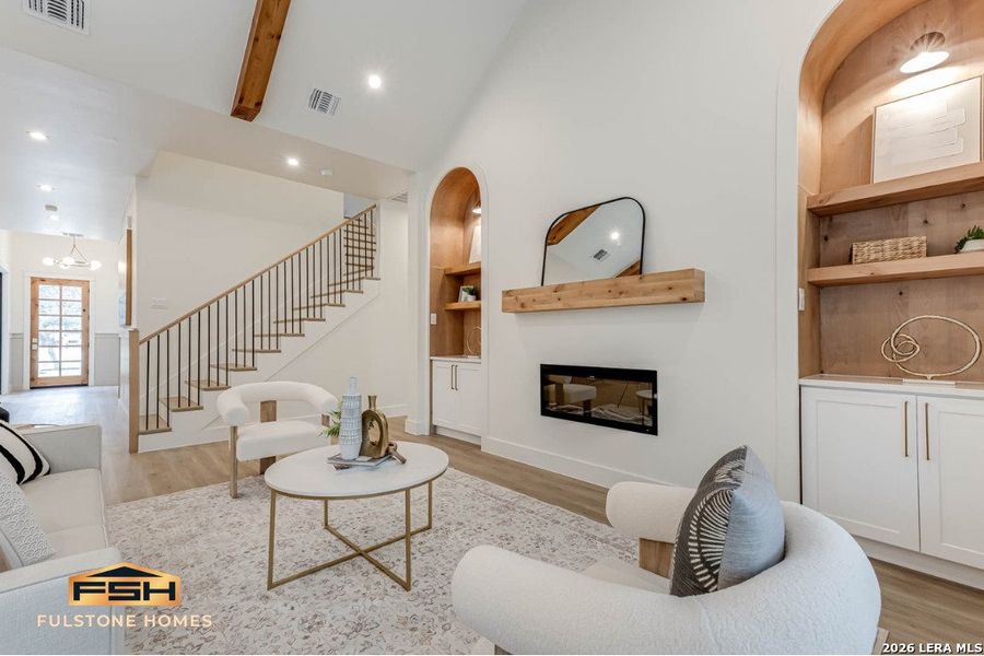 Furnished interior view inside a new home in , Boerne (Image 16). Furnished interior view inside a new home in , Boerne (Image 16).